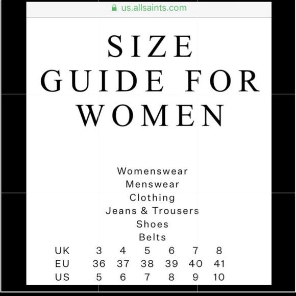 All Saints Black Ankle Boots, Size 6 - Picture 4 of 7